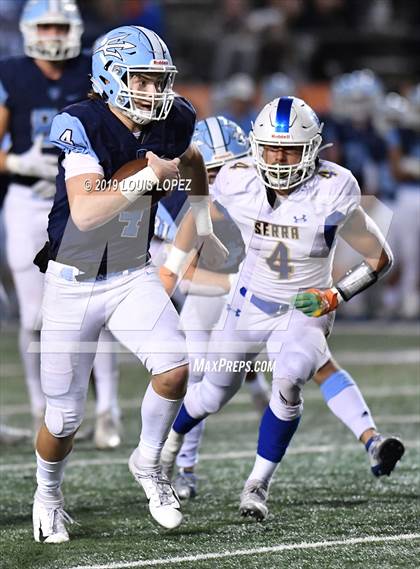Thumbnail 3 in Serra vs. Corona Del Mar ( CIF State DIV 1A Championship Final) photogallery.