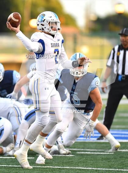 Thumbnail 2 in Serra vs. Corona Del Mar ( CIF State DIV 1A Championship Final) photogallery.