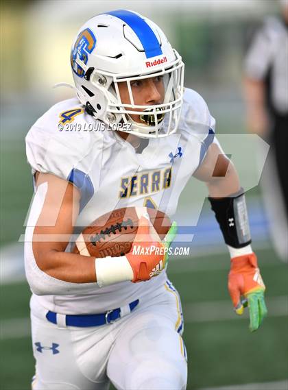 Thumbnail 1 in Serra vs. Corona Del Mar ( CIF State DIV 1A Championship Final) photogallery.
