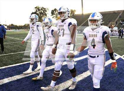Thumbnail 3 in Serra vs. Corona Del Mar ( CIF State DIV 1A Championship Final) photogallery.