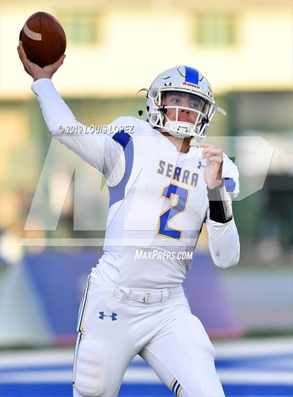 Thumbnail 3 in Serra vs. Corona Del Mar ( CIF State DIV 1A Championship Final) photogallery.