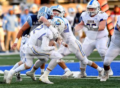 Thumbnail 3 in Serra vs. Corona Del Mar ( CIF State DIV 1A Championship Final) photogallery.