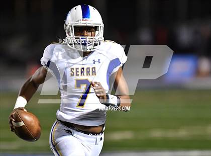 Thumbnail 1 in Serra vs. Corona Del Mar ( CIF State DIV 1A Championship Final) photogallery.