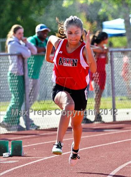 Thumbnail 2 in Titan Top 9 Invitational (Girls 400m Dash) photogallery.