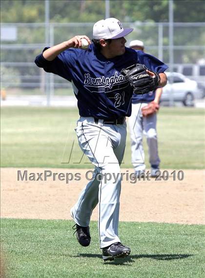Thumbnail 2 in Birmingham @ Kennedy (CIF LACS Playoffs) photogallery.