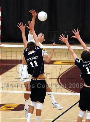 Thumbnail 2 in Mira Costa vs Newport Harbor (CIF SS D1 Final) photogallery.