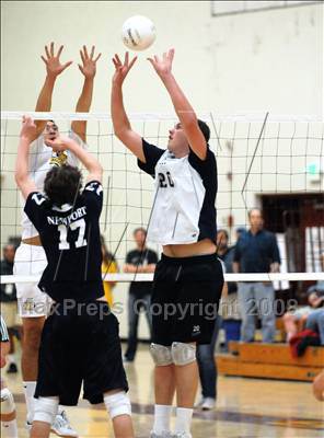 Thumbnail 2 in Mira Costa vs Newport Harbor (CIF SS D1 Final) photogallery.