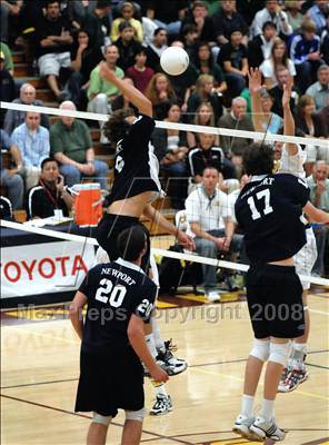 Thumbnail 3 in Mira Costa vs Newport Harbor (CIF SS D1 Final) photogallery.