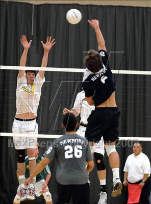 Thumbnail 2 in Mira Costa vs Newport Harbor (CIF SS D1 Final) photogallery.