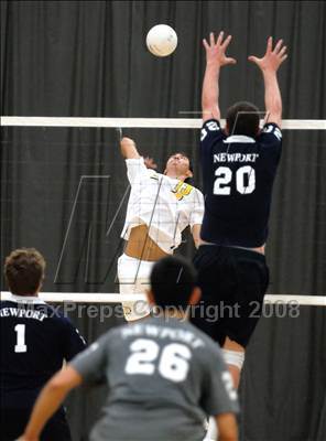 Thumbnail 2 in Mira Costa vs Newport Harbor (CIF SS D1 Final) photogallery.