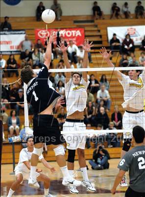 Thumbnail 1 in Mira Costa vs Newport Harbor (CIF SS D1 Final) photogallery.