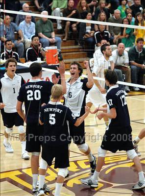 Thumbnail 2 in Mira Costa vs Newport Harbor (CIF SS D1 Final) photogallery.
