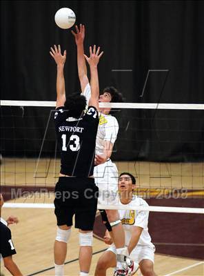 Thumbnail 1 in Mira Costa vs Newport Harbor (CIF SS D1 Final) photogallery.