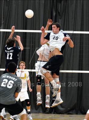Thumbnail 2 in Mira Costa vs Newport Harbor (CIF SS D1 Final) photogallery.
