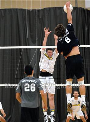 Thumbnail 3 in Mira Costa vs Newport Harbor (CIF SS D1 Final) photogallery.