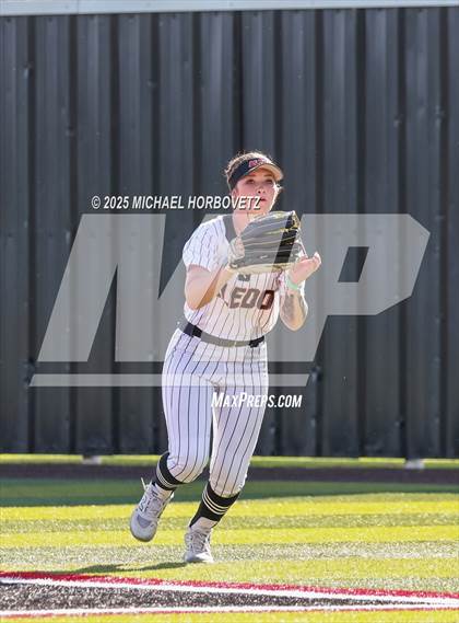 Thumbnail 1 in Melissa @ Aledo (UIL 5A D1 Girls Softball State Semi-Final) photogallery.