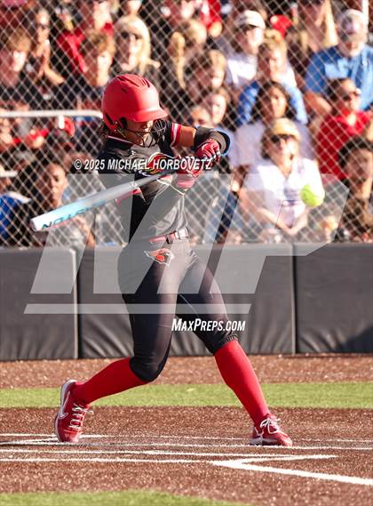 Thumbnail 1 in Melissa @ Aledo (UIL 5A D1 Girls Softball State Semi-Final) photogallery.