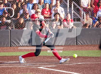 Thumbnail 1 in Melissa @ Aledo (UIL 5A D1 Girls Softball State Semi-Final) photogallery.