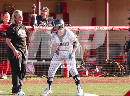 Thumbnail 3 in Melissa @ Aledo (UIL 5A D1 Girls Softball State Semi-Final) photogallery.