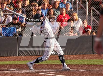 Thumbnail 3 in Melissa @ Aledo (UIL 5A D1 Girls Softball State Semi-Final) photogallery.