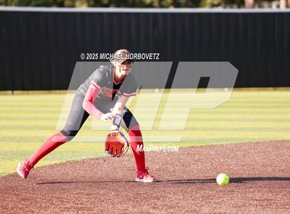 Thumbnail 3 in Melissa @ Aledo (UIL 5A D1 Girls Softball State Semi-Final) photogallery.