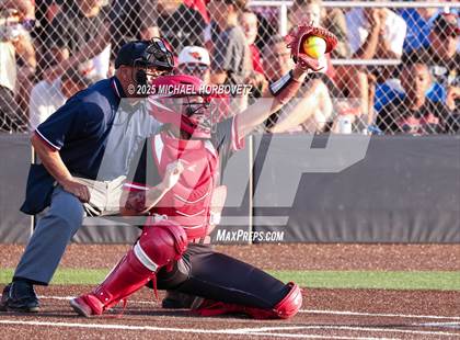 Thumbnail 3 in Melissa @ Aledo (UIL 5A D1 Girls Softball State Semi-Final) photogallery.
