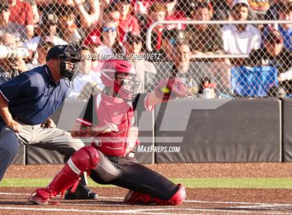 Thumbnail 1 in Melissa @ Aledo (UIL 5A D1 Girls Softball State Semi-Final) photogallery.