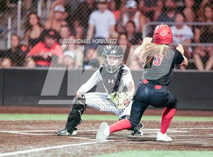 Thumbnail 1 in Melissa @ Aledo (UIL 5A D1 Girls Softball State Semi-Final) photogallery.