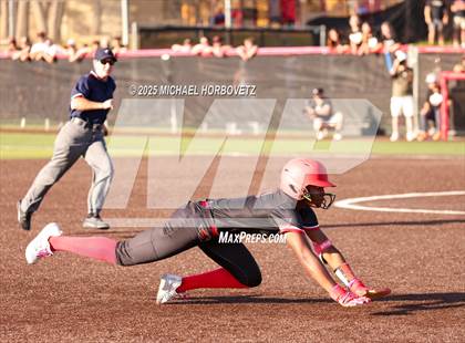 Thumbnail 2 in Melissa @ Aledo (UIL 5A D1 Girls Softball State Semi-Final) photogallery.