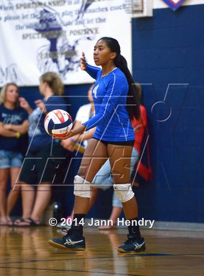 Thumbnail 3 in Calvary Chapel Christian vs Pahranagat Valley(Lake Mead Fall Classic) photogallery.