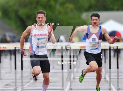 Thumbnail 2 in 50th Annual Loucks Games (Men's 110m High Hurdles) photogallery.