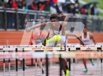 Thumbnail 1 in 50th Annual Loucks Games (Men's 110m High Hurdles) photogallery.