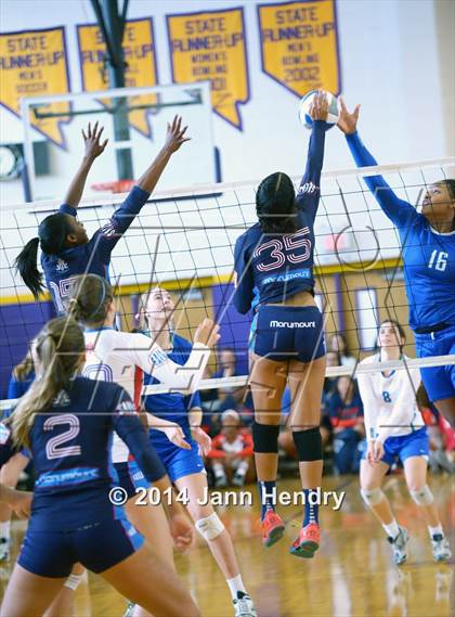 Thumbnail 1 in Xavier College Prep vs. Marymount (Durango Fall Classic) photogallery.