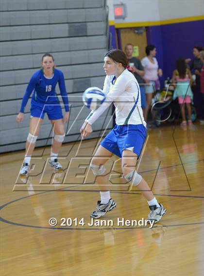 Thumbnail 3 in Xavier College Prep vs. Marymount (Durango Fall Classic) photogallery.