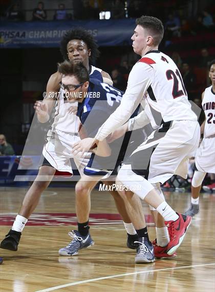 Thumbnail 1 in Northstar Christian Academy vs Lake George (NYSPHSAA Class C Semifinal) photogallery.