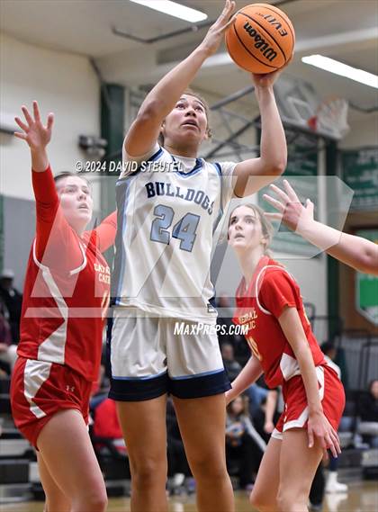 Thumbnail 3 in Cathedral Catholic vs. Centennial (St. Mary's MLK Showcase) photogallery.