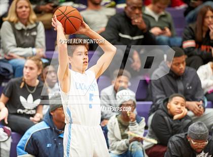 Thumbnail 3 in Panther Creek vs. Word of God Christian Academy (John Wall Holiday Invitational) photogallery.