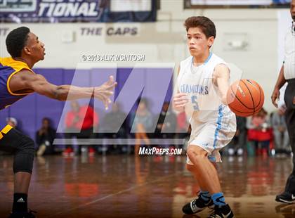 Thumbnail 1 in Panther Creek vs. Word of God Christian Academy (John Wall Holiday Invitational) photogallery.