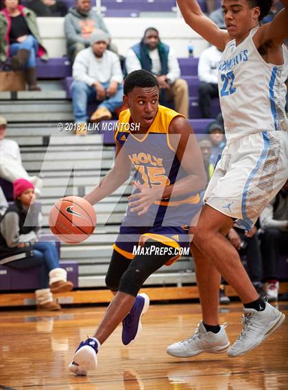 Thumbnail 2 in Panther Creek vs. Word of God Christian Academy (John Wall Holiday Invitational) photogallery.