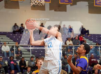 Thumbnail 2 in Panther Creek vs. Word of God Christian Academy (John Wall Holiday Invitational) photogallery.