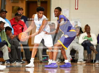 Thumbnail 1 in Panther Creek vs. Word of God Christian Academy (John Wall Holiday Invitational) photogallery.