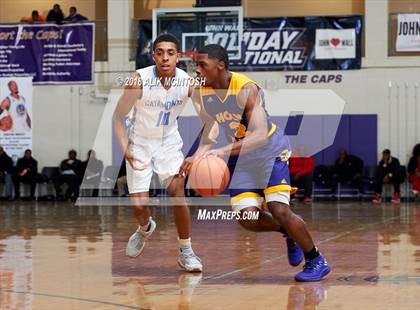 Thumbnail 3 in Panther Creek vs. Word of God Christian Academy (John Wall Holiday Invitational) photogallery.