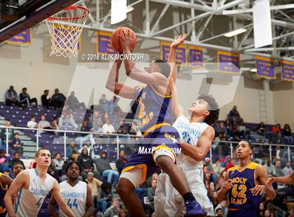 Thumbnail 3 in Panther Creek vs. Word of God Christian Academy (John Wall Holiday Invitational) photogallery.