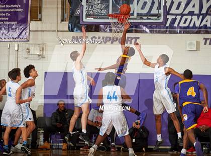 Thumbnail 2 in Panther Creek vs. Word of God Christian Academy (John Wall Holiday Invitational) photogallery.
