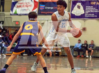 Thumbnail 1 in Panther Creek vs. Word of God Christian Academy (John Wall Holiday Invitational) photogallery.
