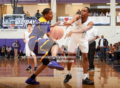 Thumbnail 3 in Panther Creek vs. Word of God Christian Academy (John Wall Holiday Invitational) photogallery.