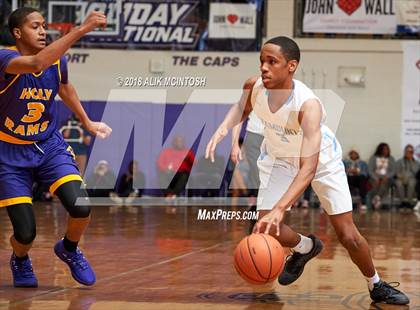 Thumbnail 2 in Panther Creek vs. Word of God Christian Academy (John Wall Holiday Invitational) photogallery.