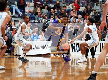 Thumbnail 1 in Panther Creek vs. Word of God Christian Academy (John Wall Holiday Invitational) photogallery.