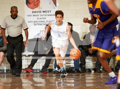 Thumbnail 3 in Panther Creek vs. Word of God Christian Academy (John Wall Holiday Invitational) photogallery.