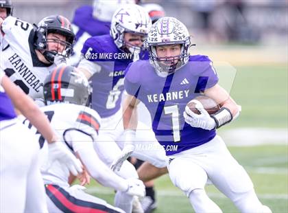 Thumbnail 2 in Hannibal vs. Kearney (MSHSAA Class 4 Final) photogallery.